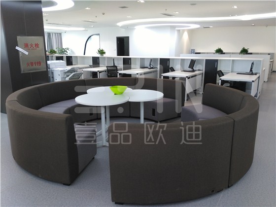 壹品歐迪辦公家具定制沙發(fā)洽談臺(tái)